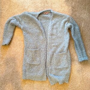 Love Tree Light Blue Cardigan Large